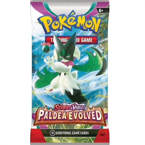 Pokemon Scarlet & Violet - Paldea Evolved - Booster Pack - Pokemon kort